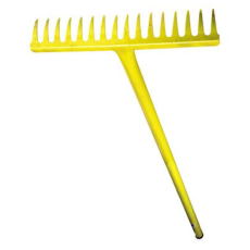 Steel Garden Rake, 1.5m